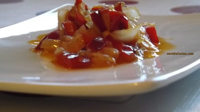 Que se frie antes la cebolla o el pimiento