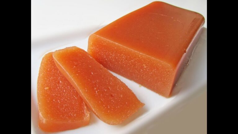 Receta para hacer carne de membrillo