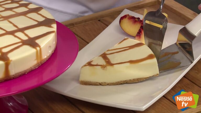 Tarta de queso y leche condensada sin horno