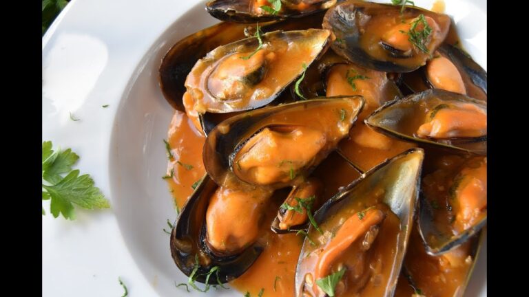 Recetas de mejillones a la marinera
