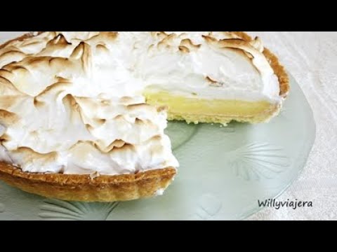 La mejor tarta de limon y merengue