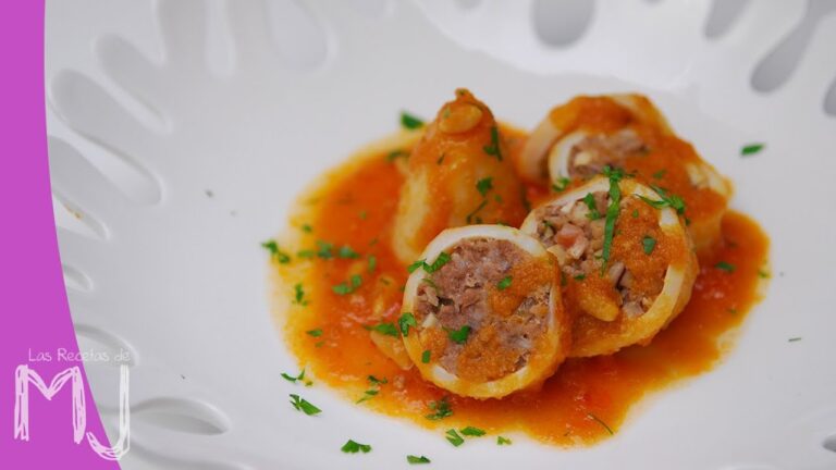 Cómo se hacen los calamares rellenos