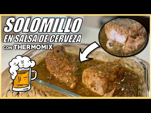 Solomillo de cerdo en salsa thermomix