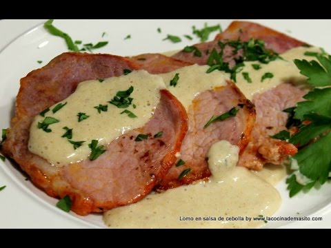 Salsa para lomo de cerdo a la plancha