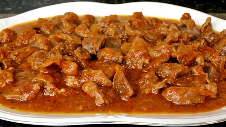Mollejas de pollo de la abuela