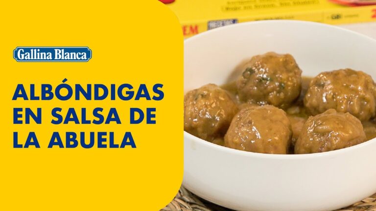 Albóndigas en salsa de la abuela