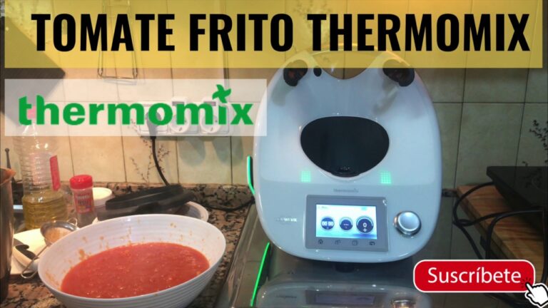 Tomate frito thermomix con pimiento y cebolla