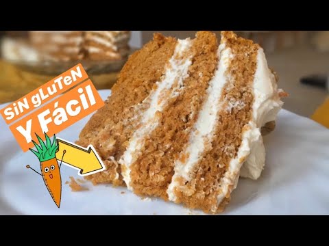 Tarta de zanahoria sin gluten thermomix