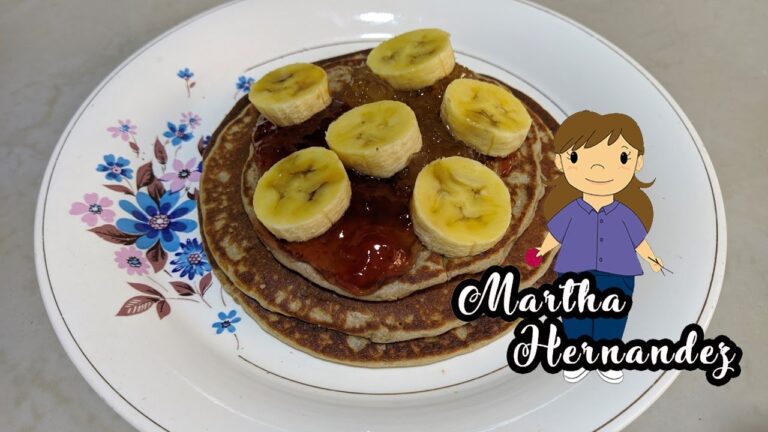 Tortitas de avena y pl&aacute;tano sin huevo