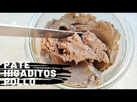 Receta de pate de higado de pollo