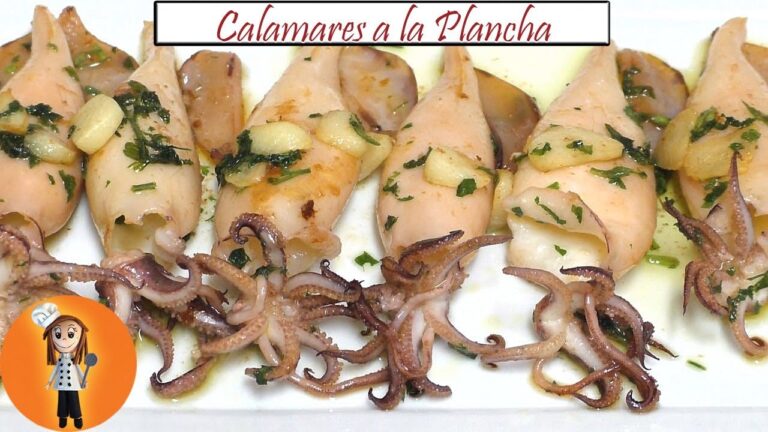 Recetas de calamares a la plancha