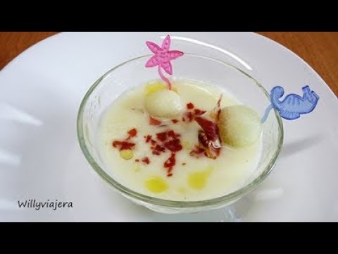 C&oacute;mo se hace la sopa de mel&oacute;n
