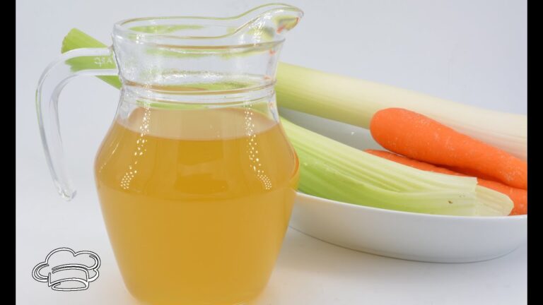 Como se hace el caldo de verduras