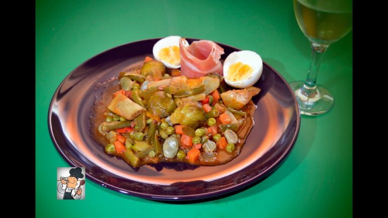 Receta de menestra de verduras congeladas