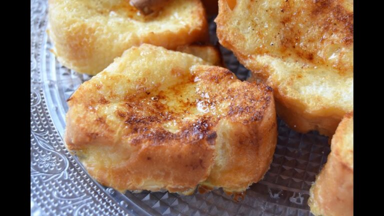 Como hacer torrijas caseras al horno