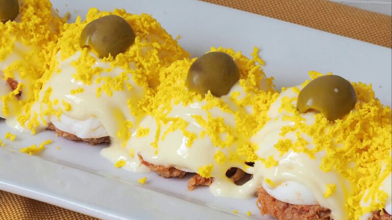 Receta de huevos rellenos de atun
