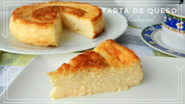 Tarta de queso tradicional muy fácil