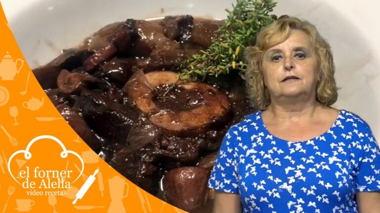 Recetas de osobuco de ternera al vino tinto