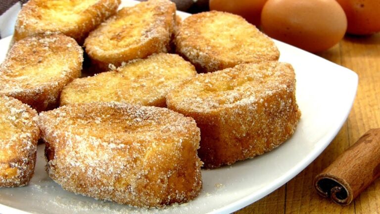 Como hacer torrijas de leche y canela