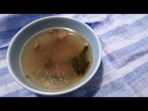 Caldo de huesos en olla express