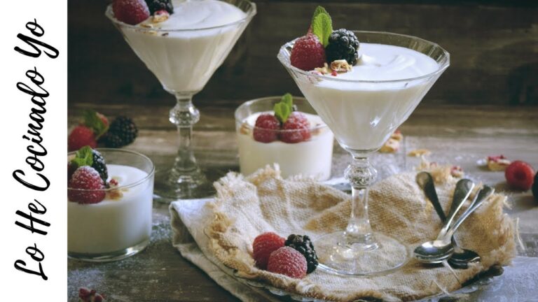 Receta de mousse de chocolate blanco