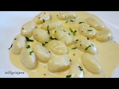 Recetas de &ntilde;oquis de patata con salsa