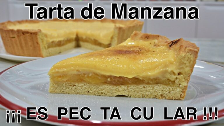 Tartas con masa quebrada y crema pastelera