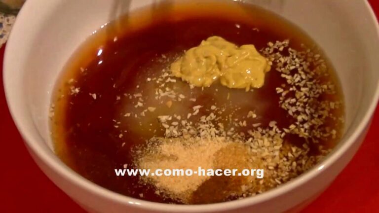 Como hacer salsa barbacoa para costillas