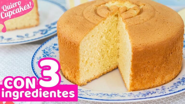 C&oacute;mo se hace un bizcocho casero
