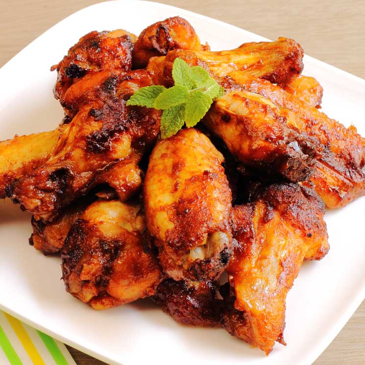 Alitas de pollo al horno arguiñano