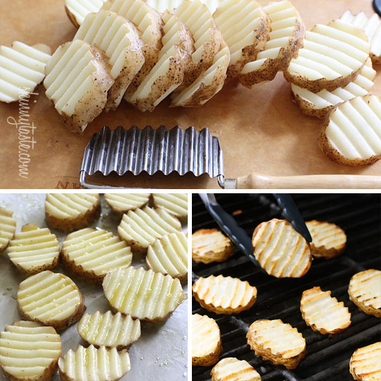Como asar patatas en la barbacoa