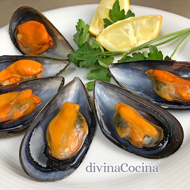 Como hacer mejillones al vapor con limon