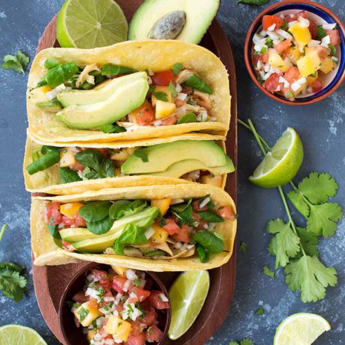 Como hacer tacos mexicanos de pollo