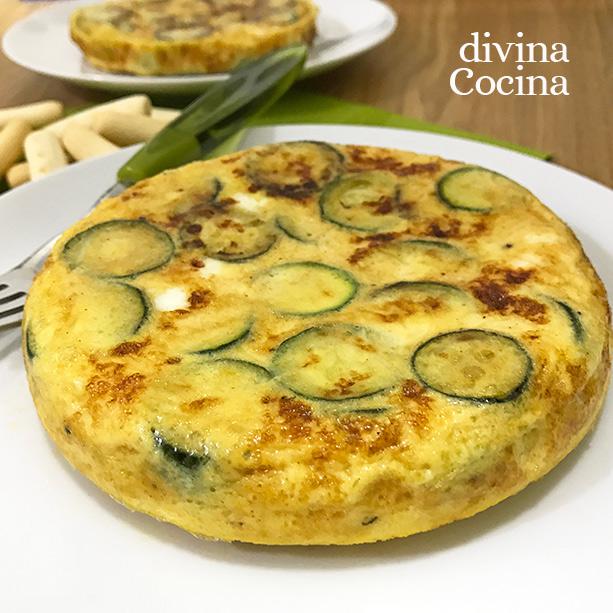 Cómo hacer una tortilla de calabacín