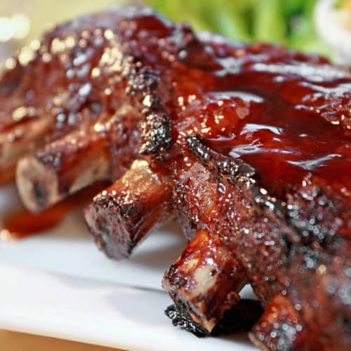 Costillas de cerdo al horno tiempo