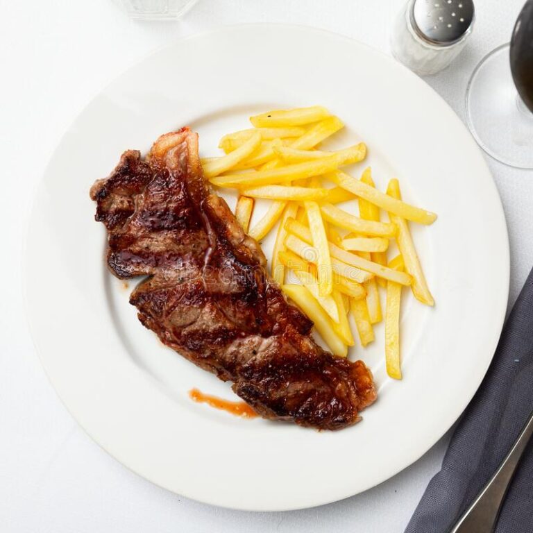 Entrecot de ternera a la parrilla