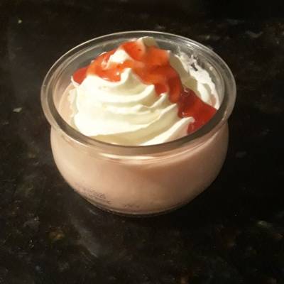 Helado de fresa thermomix velocidad cuchara