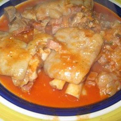 Manitas de cerdo de la abuela