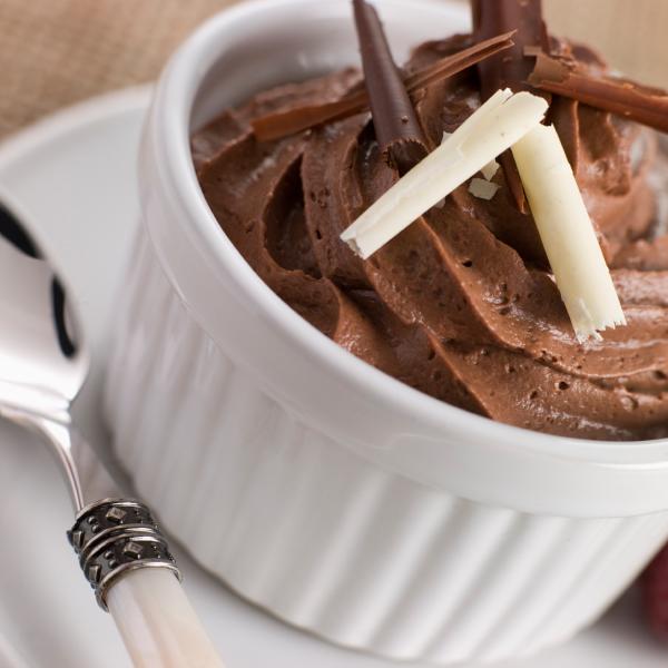 Mousse de chocolate con nata thermomix