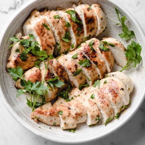 Pechugas de pollo a la plancha marinadas