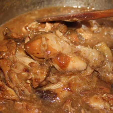 Pollo al estilo de la abuela