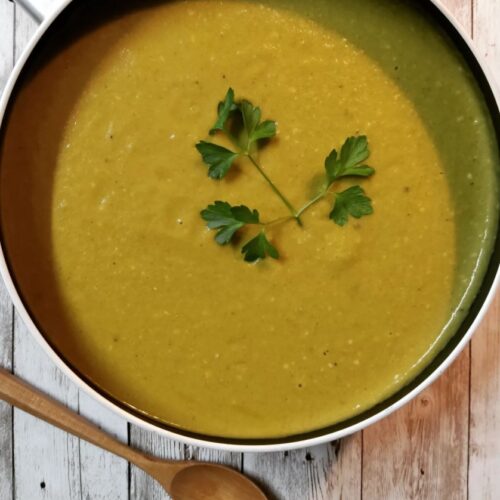 Pure de verduras en olla rapida