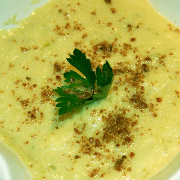 Receta crema de calabac&iacute;n con quesitos