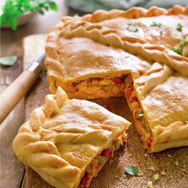 Receta de empanada gallega de atun