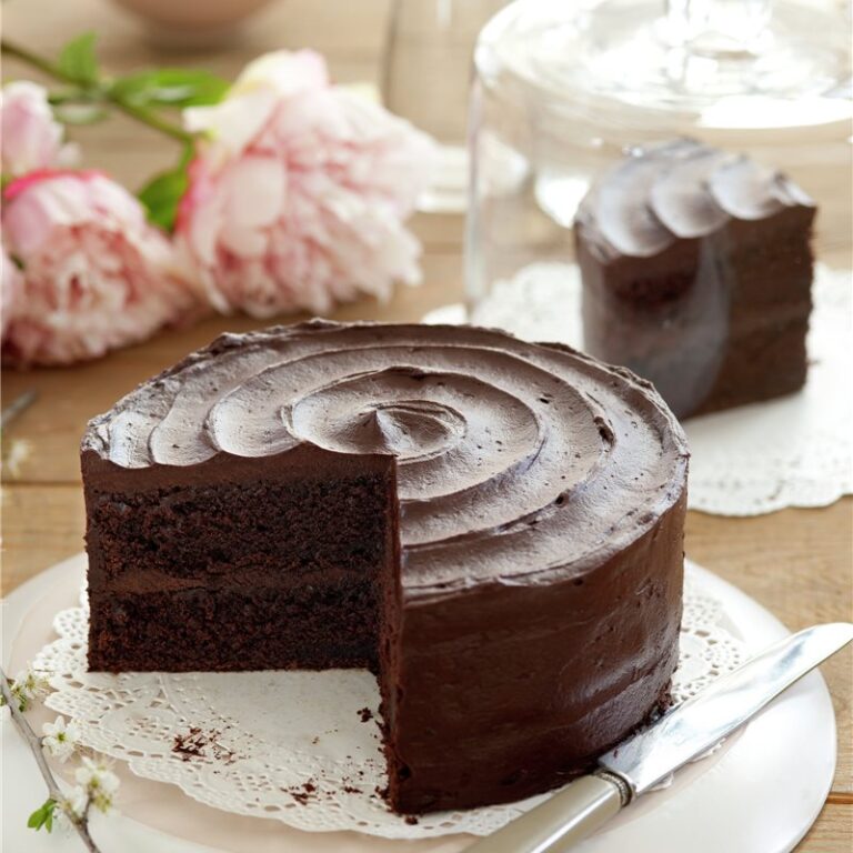 Receta de tarta de chocolate y nata