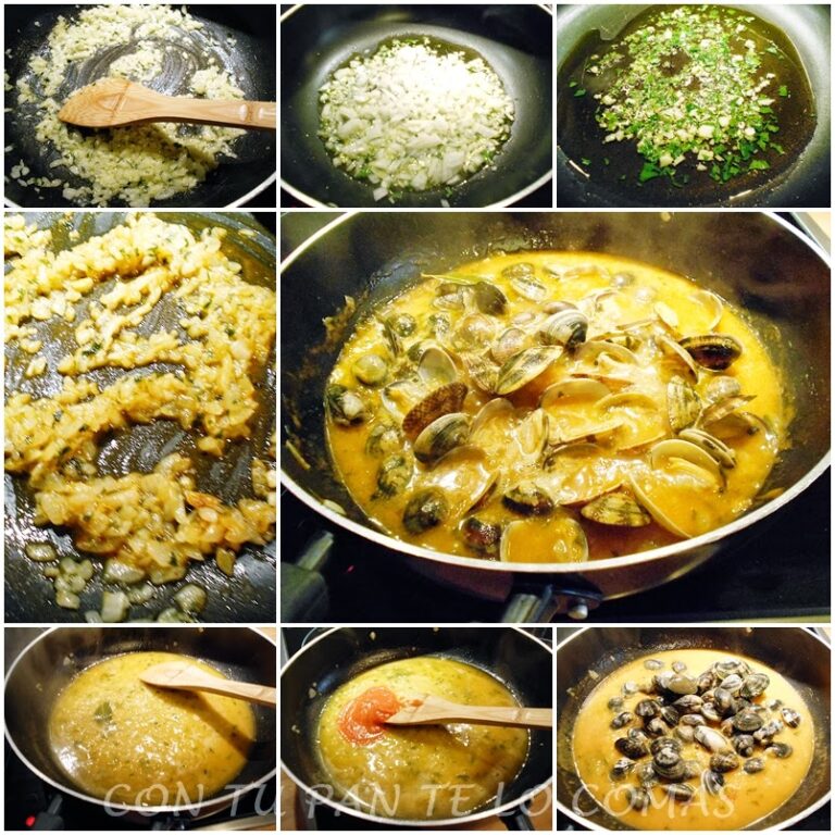 Recetas de almejas a la marinera