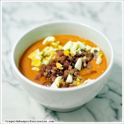 Salmorejo cordobés receta paso a paso